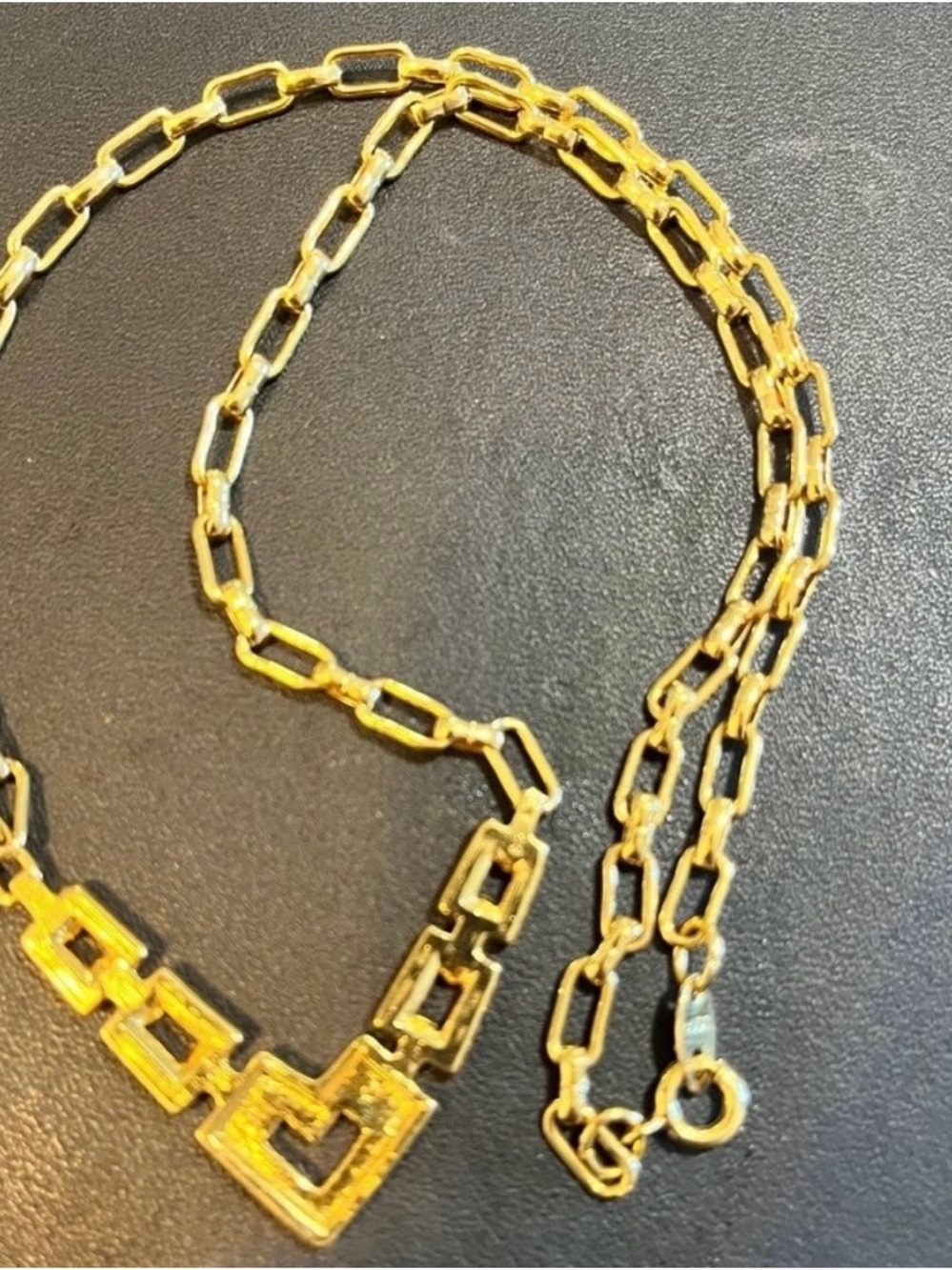 Gold Link Chain Necklace - Women Jewelry